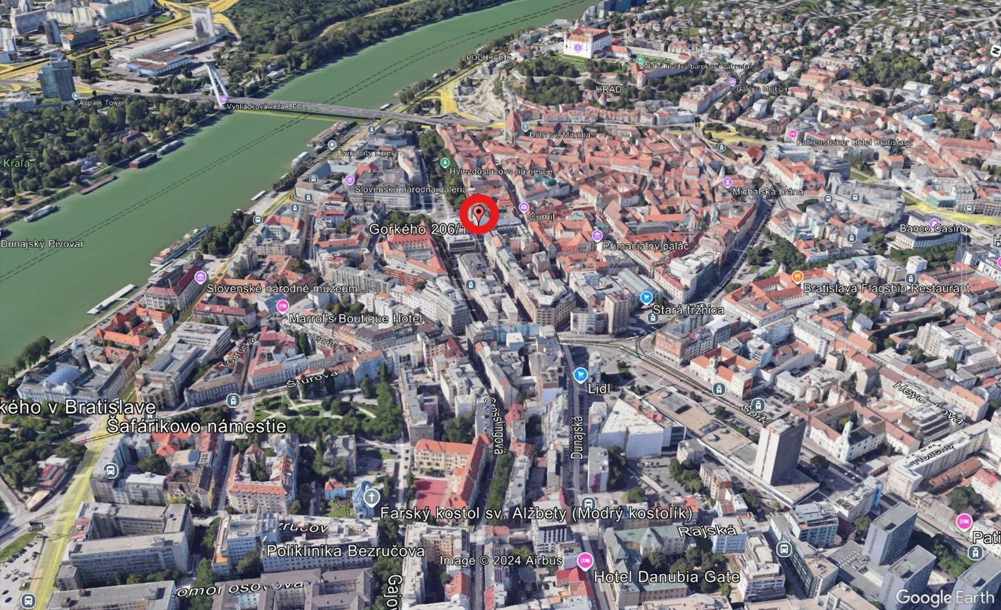 Modern Apartment In Historic City Center Old Town Bratislava Exteriér fotografie